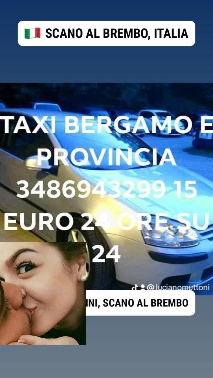 Villetta Rossini Appartamento Da Condividere Con Me Luciano Servizio Ospiti Taxi Driver Navetta No Wifi 2 Camera Da Letto Per 5 Persone Valbrembo 外观 照片